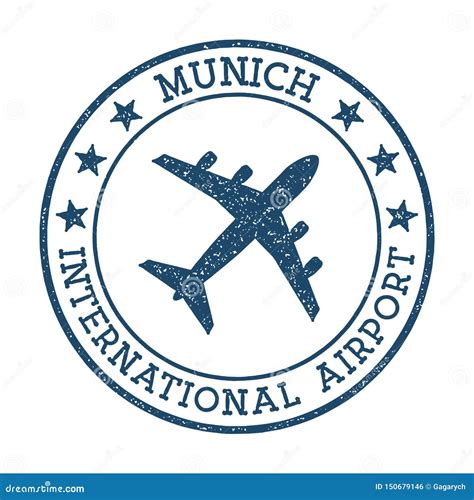 Munich International Airport Logo Stock Vector Illustration Of