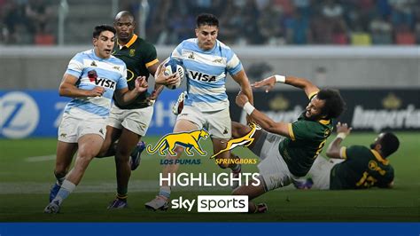 Argentina 29-28 South Africa | Rugby Championship Highlights | Rugby ...