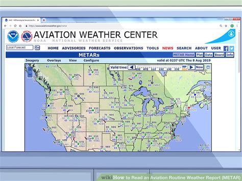 How To Read An Aviation Routine Weather Report Metar 15 Steps