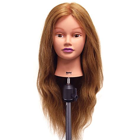 Rachel 26 Dark Blonde 100 Human Hair Cosmetology Mannequin Head By