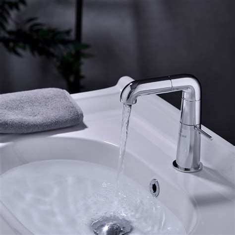 Deck Mounted Hot Cold Water Lavatory Vanity Sink Tap Bathroom Basin Faucets China Faucet And Mixer