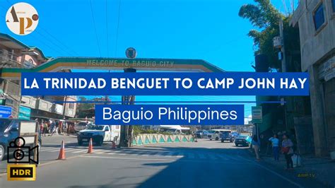 La Trinidad Benguet Ataw Shopping Center To Camp John Hay Baguio Youtube