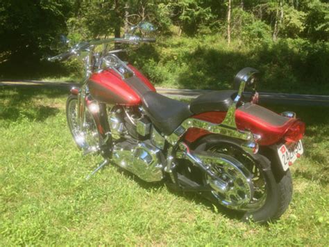 Harley Davidson Fxsts Springer Softail Like New With Many Many Extras