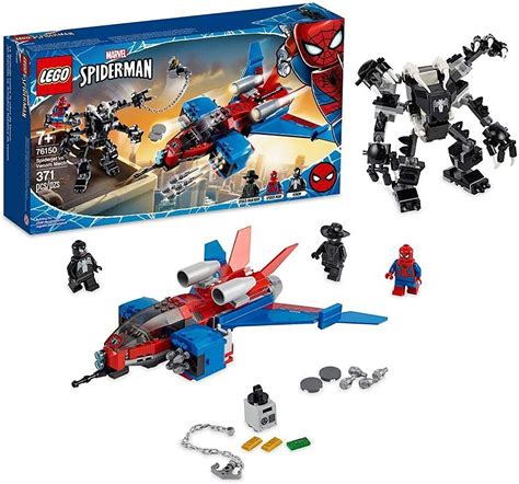 LEGO 76150 Super Heroes Marvel Spider Man Jet Vs Venom Mech Buy