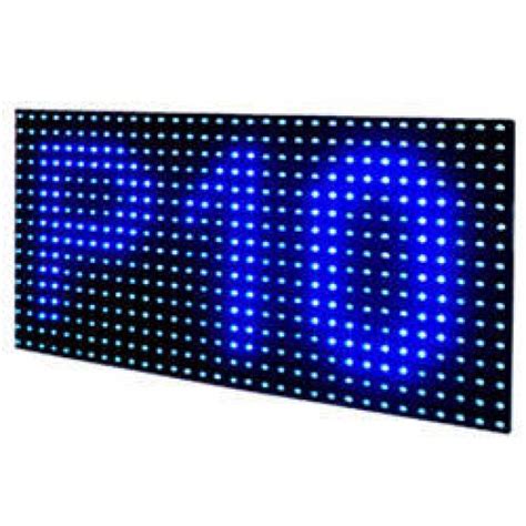 Buy P10 Outdoor LED Display Panel Module 32x16 High Brightness BLUE