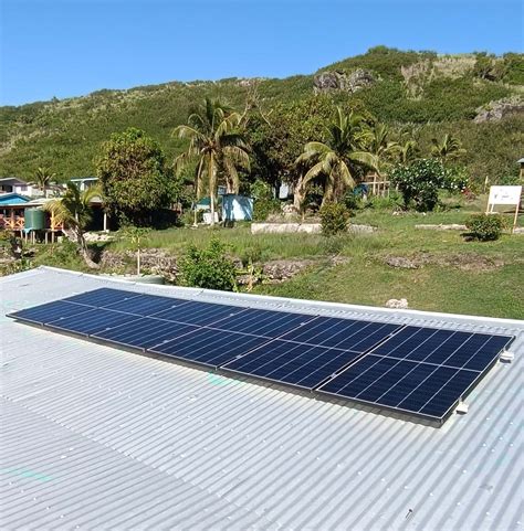 Offgrid Solar System for Ministry of Fisheries in Kia Island - Solar Fiji