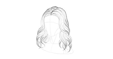 How To Draw Hair Step By Step Guide