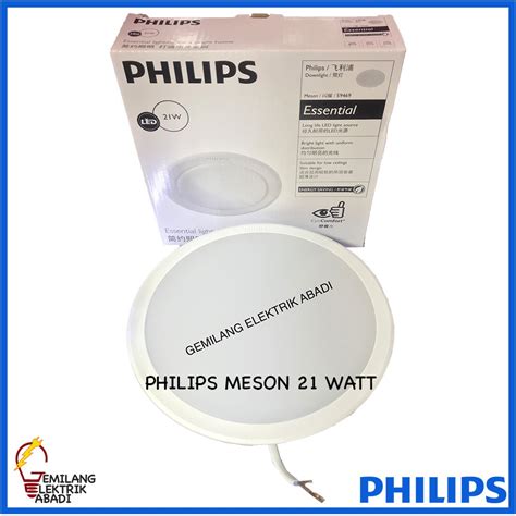 Jual PHILIPS LED DOWNLIGHT MESON 21 WATT 59469 21W 21 W 21WATT GEN3 7