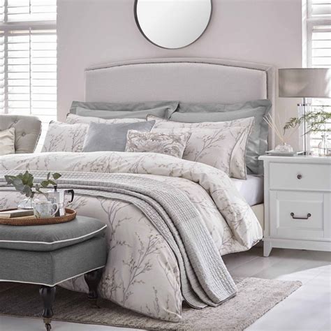 Laura Ashley Pussy Willow Dove Duvet Cover Set Aldiss
