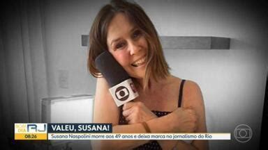 Bom Dia Rio Adeus A Susana Naspolini Globoplay