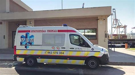 El Centro Portuario De Empleo De Valencia Estrena Ambulancia