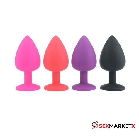 Plug Anal Joya en silicona médica Sexmarketx tienda online Vendemos