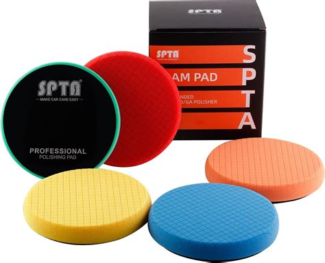 Spta Buffing Polishing Pads Pcs Inch Face For Inch Mm