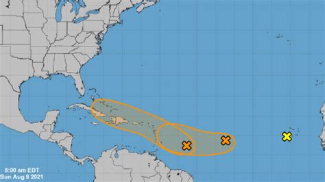 Tropics Watch An Update Of 2 Tropical Disturbances Expected In