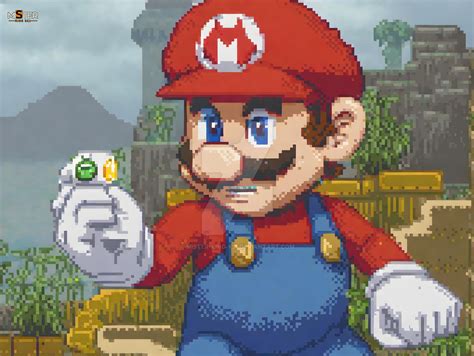 MARIO BROS PIXELART by MISTER-KING-K21 on DeviantArt