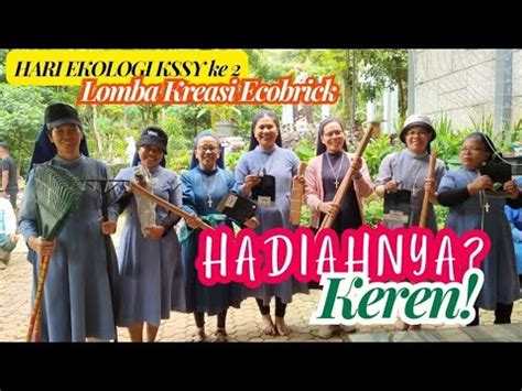 KEREN HADIAHNYA Lomba KREATIFITAS ECOBRICK YouTube