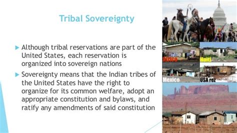 Tribal Sovereignty