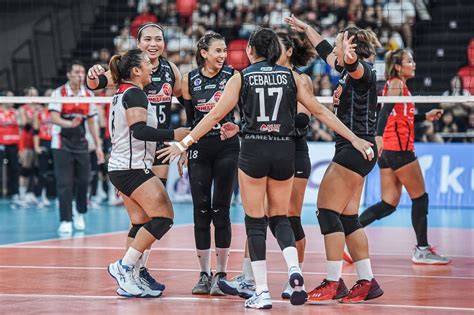 PVL PLDT Completes Semifinal Cast Nips Chery Tiggo Filipino News