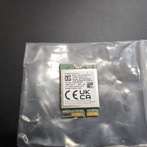 MediaTek MT7922 (AMD RZ616) WiFi 6E 網絡卡 - 二手或全新網絡/WIFI, 電腦 - DCFever.com