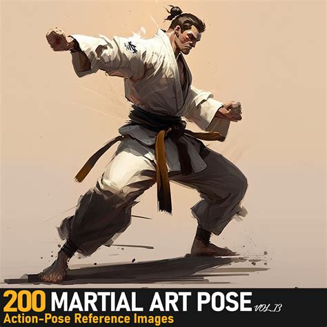 Artstation Martial Art Pose Vol134k Reference Images