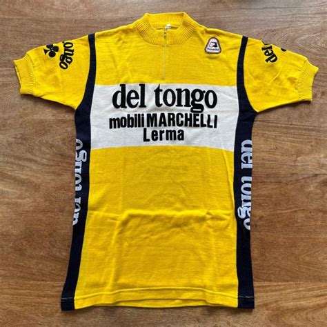 Del Tongo Colnago Cycling Giuseppe Saronni 1983 Cycling Shirt