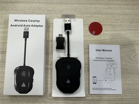 Wireless Carplay Adapter Apple Carplay Android Auto Wireless Adapter ...