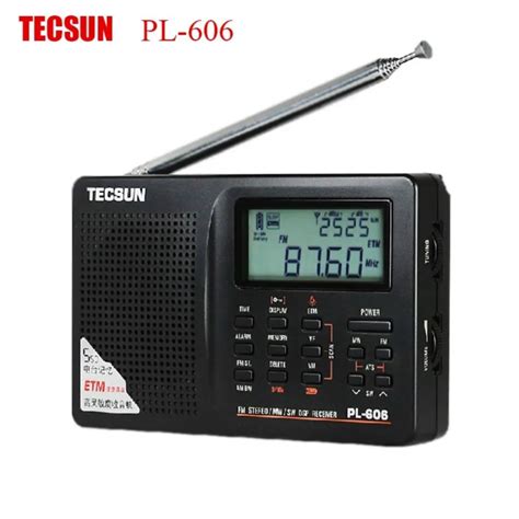 TECSUN Receptor De Radio Digital De Banda Completa Radio Port Til DSP