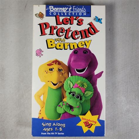 Lets Pretend With Barney Friends 1993 Grelly USA