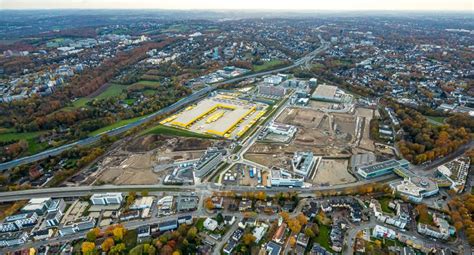 Luftbild Bochum Neubau Baustelle Im Gewerbegebiet Entwicklungsgebiet