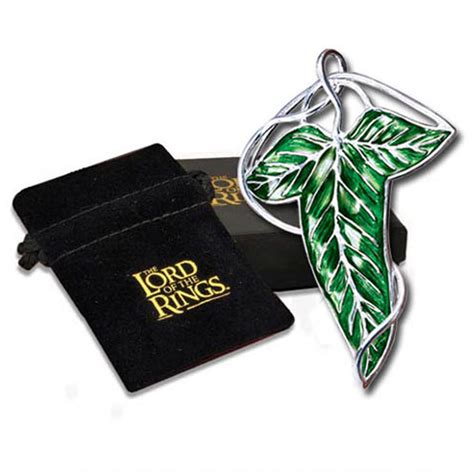 Lorien Leaf Brooch Replica The Lord Of The Rings Queespadas