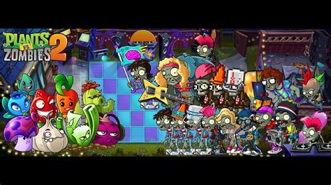 PVZ2 Neon Mixtape Tour Day 31 30 Vs Zombot Multi Stage Masher YouTube