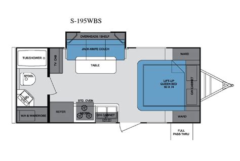 Shadow Cruiser Travel Trailer Floor Plans Floorplans Click