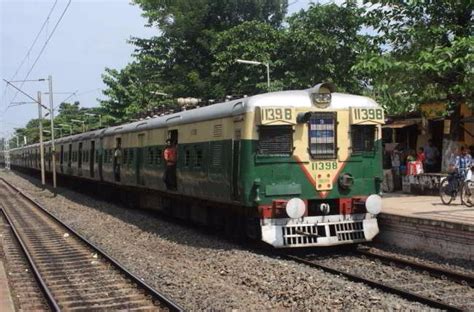 Indian Local Railway Train