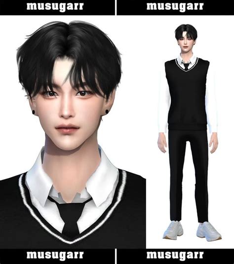 Ralph Sims Dump Preview Musugarr In Sims Hair Male