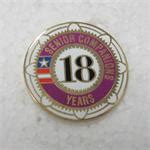 Scp Years Of Service Recognition Pin Year