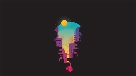 Res: 1920x1080, Minimalist Wallpaper Awesome City Minimalism Hd Artist ...