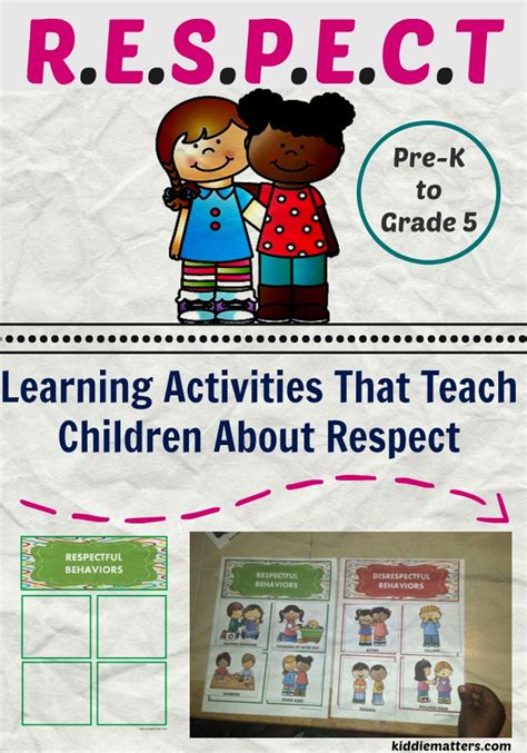 Learning Activities That Teach Children About Respect - Kiddie Matters