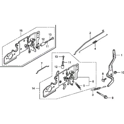 Speed Control Assembly For Honda Hrg Sd Izy Lawnmower L S Engineers