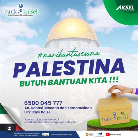 Upz Bank Kalsel Buka Donasi Untuk Para Korban Di Palestina Barito Post