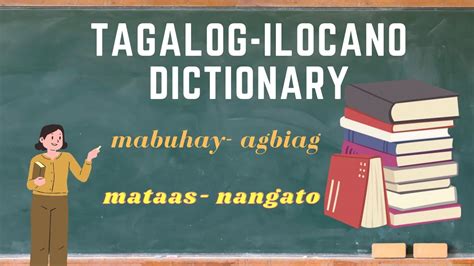 Basic Ilocano Words Tagalog Ilocano Dictionary Youtube