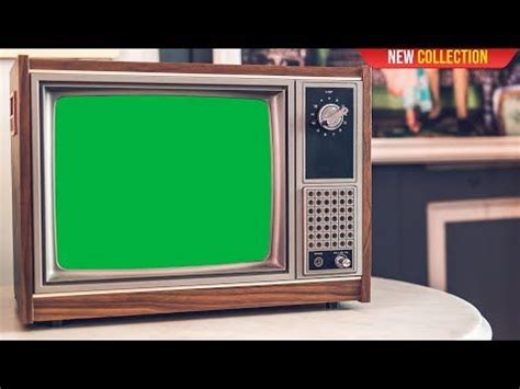 Old TV Green Screen | 4K | Vintage | Global Kreators - YouTube in 2022 ...