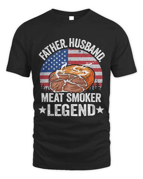 Mens Father Husband Meat Smoker Legend Brisket Dad Meat Smoking