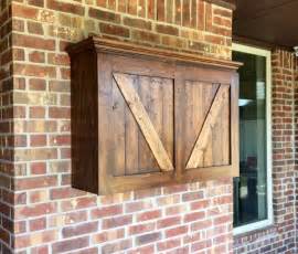 Build an Outdoor TV Cabinet HGTV