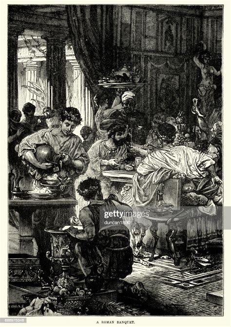 Ancient Roman Banquet High-Res Vector Graphic - Getty Images