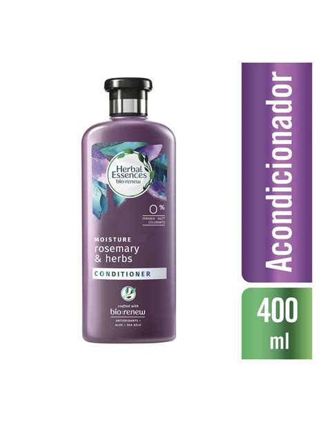 Herbal Essences bío renew Moisture Rosemary Herbs Acondicionador 400