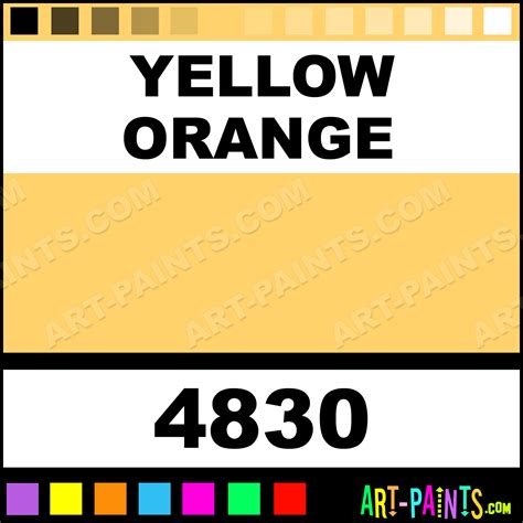 Yellow Orange Brush Pens Calligraphy Inks, Pigments and Paints - 4830 ...