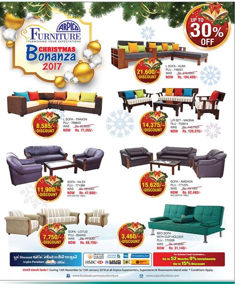 Discounts at Arpico Furniture