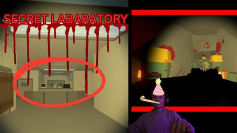 Secret Labaratory And A Party Underground Unturned Youtube