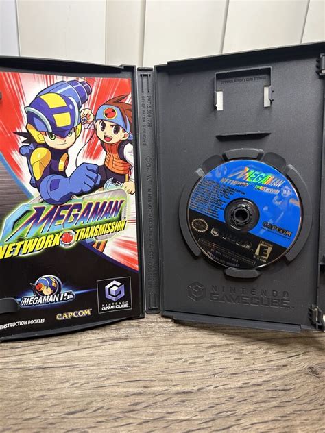 Mega Man Network Transmission Nintendo Gamecube 2003 Complete