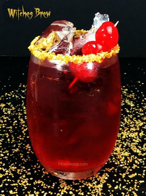 How To Make the Witches Brew Halloween Cocktail